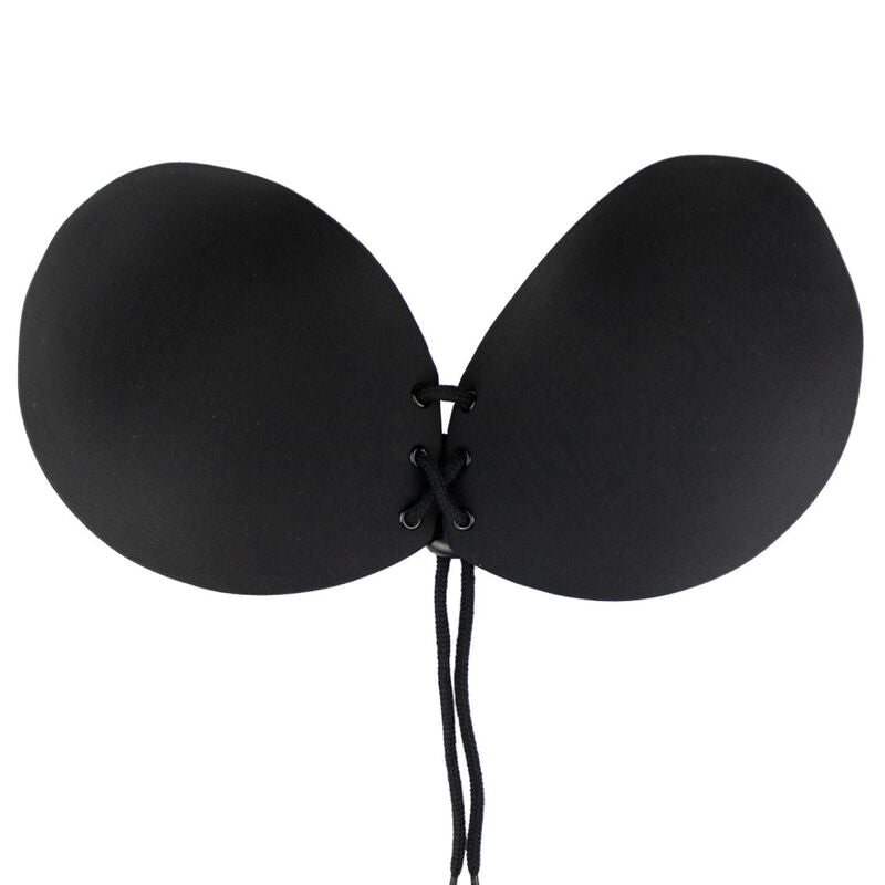 BYE-BRA - SUJETADOR ADHESIVO ENTRELAZADO NEGRO COPA A BYE BRA - BRAS