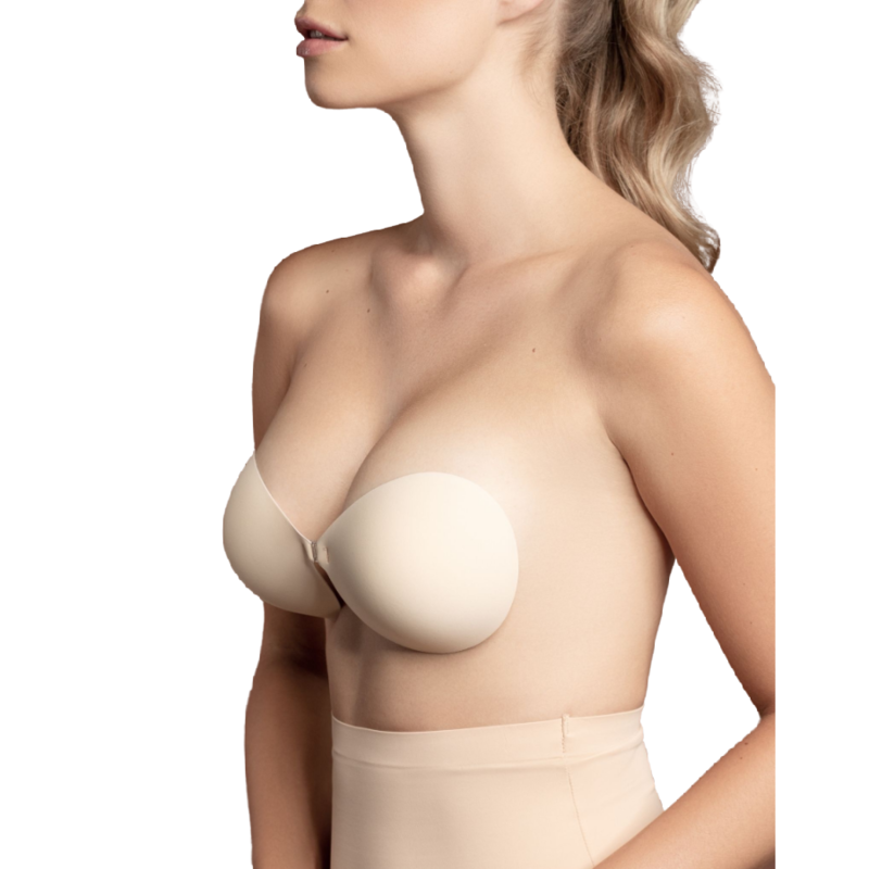 BYE-BRA - SUJETADOR INVISIBLE NEGRO COPA A BYE BRA - BRAS