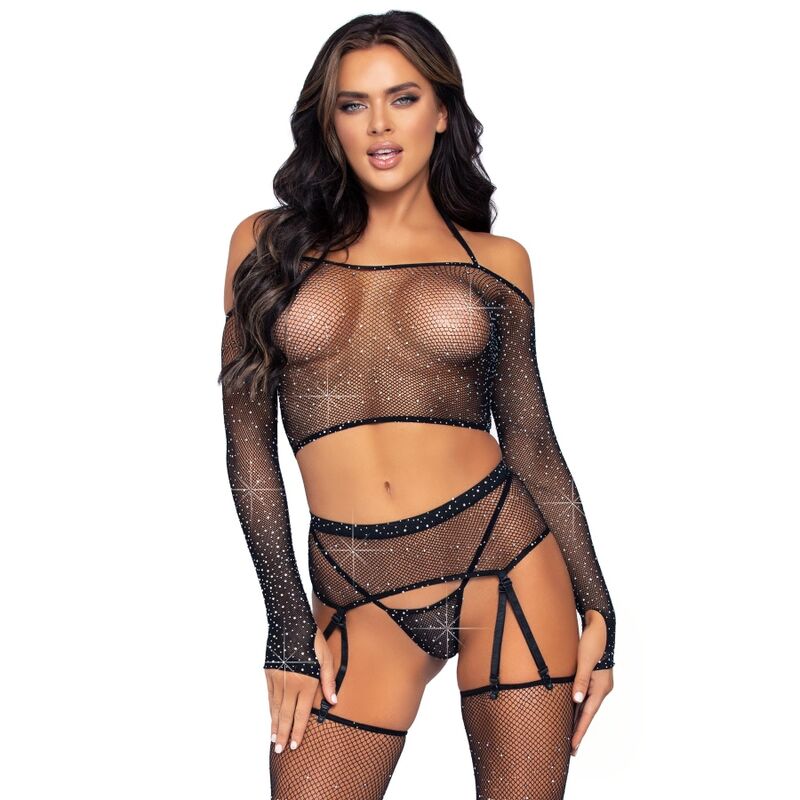 LEG AVENUE - SET CUATRO PIEZAS LEG AVENUE SETS