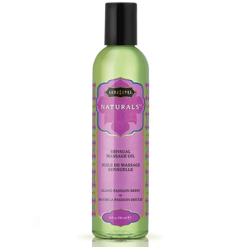 KAMASUTRA - ACEITE DE MASAJE NATURAL PASSION BERRY 236 ML KAMASUTRA COSMETICS