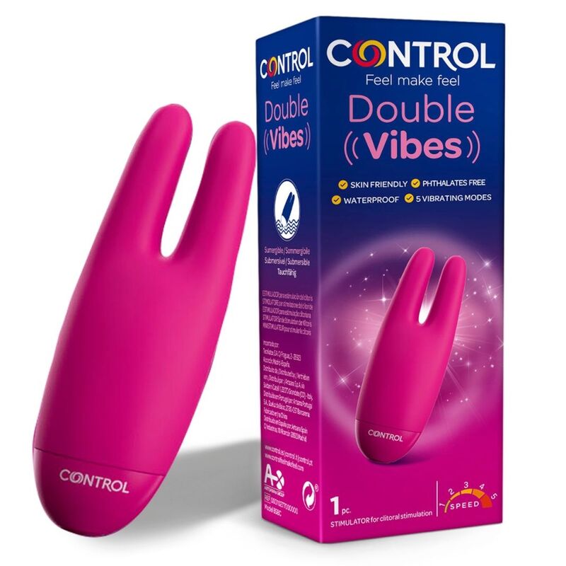 CONTROL - DOUBLE VIBES ESTIMULADOR CONTROL TOYS