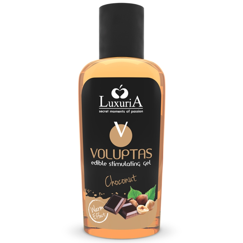 INTIMATELINE LUXURIA - VOLUPTAS GEL MASAJE COMESTIBLE EFECTO CALOR - CHOCONUT 100 ML INTIMATELINE LUXURIA
