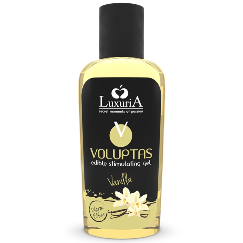 INTIMATELINE LUXURIA - VOLUPTAS GEL MASAJE COMESTIBLE EFECTO CALOR - VAINILLA 100 ML INTIMATELINE LUXURIA