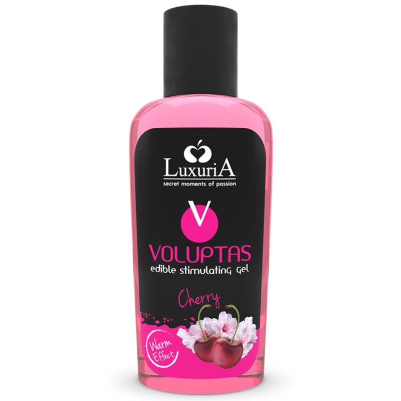INTIMATELINE LUXURIA - VOLUPTAS GEL MASAJE COMESTIBLE EFECTO CALOR - CEREZA 100 ML INTIMATELINE LUXURIA