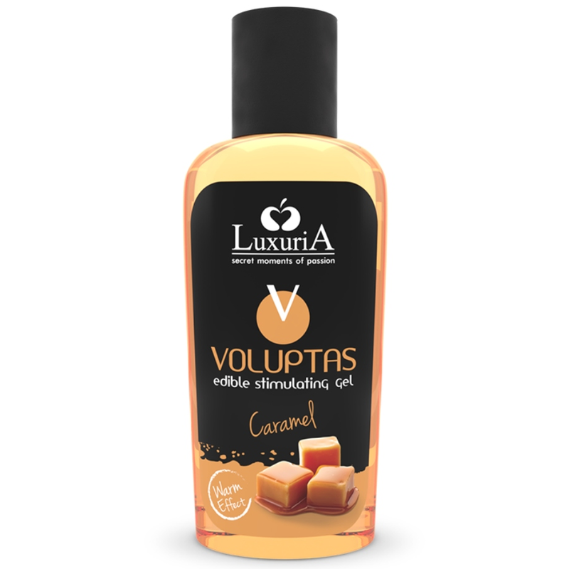 INTIMATELINE LUXURIA - VOLUPTAS GEL MASAJE COMESTIBLE EFECTO CALOR - CARAMELO 100 ML INTIMATELINE LUXURIA