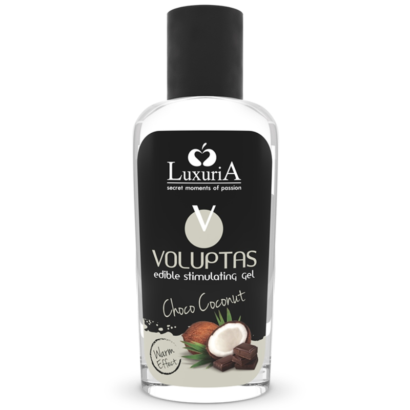 INTIMATELINE LUXURIA - VOLUPTAS GEL MASAJE COMESTIBLE EFECTO CALOR - COCO Y CREMA 100 ML INTIMATELINE LUXURIA
