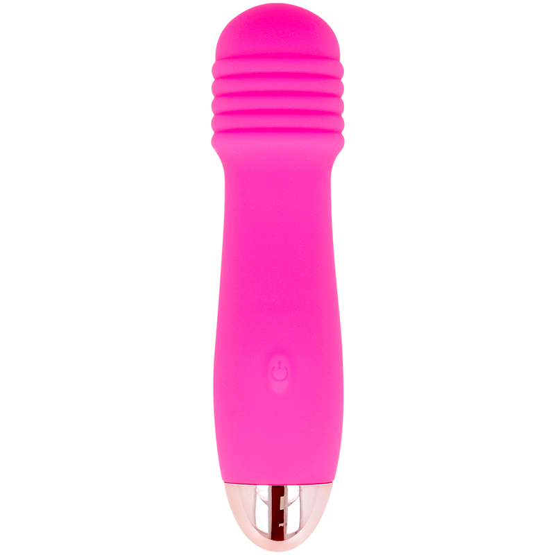 DOLCE VITA - VIBRADOR RECARGABLE THREE ROSA 7 VELOCIDADES DOLCE VITA