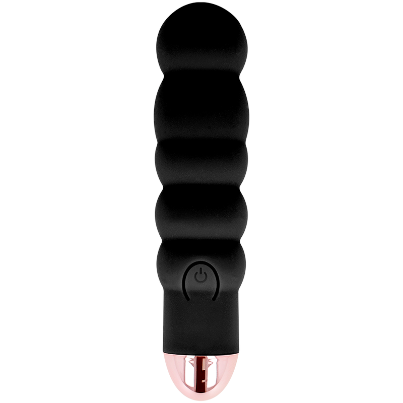 DOLCE VITA - VIBRADOR RECARGABLE SIX NEGRO 7 VELOCIDADES DOLCE VITA