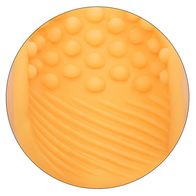 CALEXOTICS - BEADED GRIP MASTURBADOR TEXTURADO NARANJA CALEXOTICS