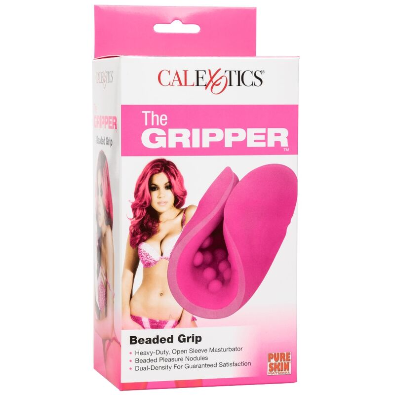 CALEXOTICS - BEADED GRIP MASTURBADOR TEXTURADO CALEXOTICS
