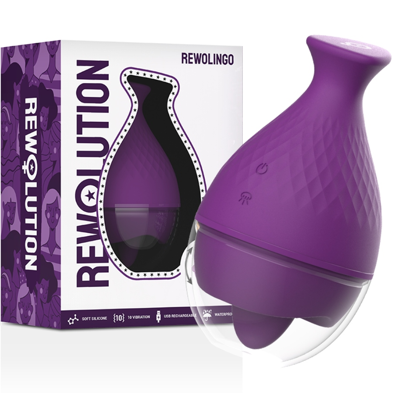 REWOLUTION - REWOLINGO VIBRADOR CON LENGUA REWOLUTION