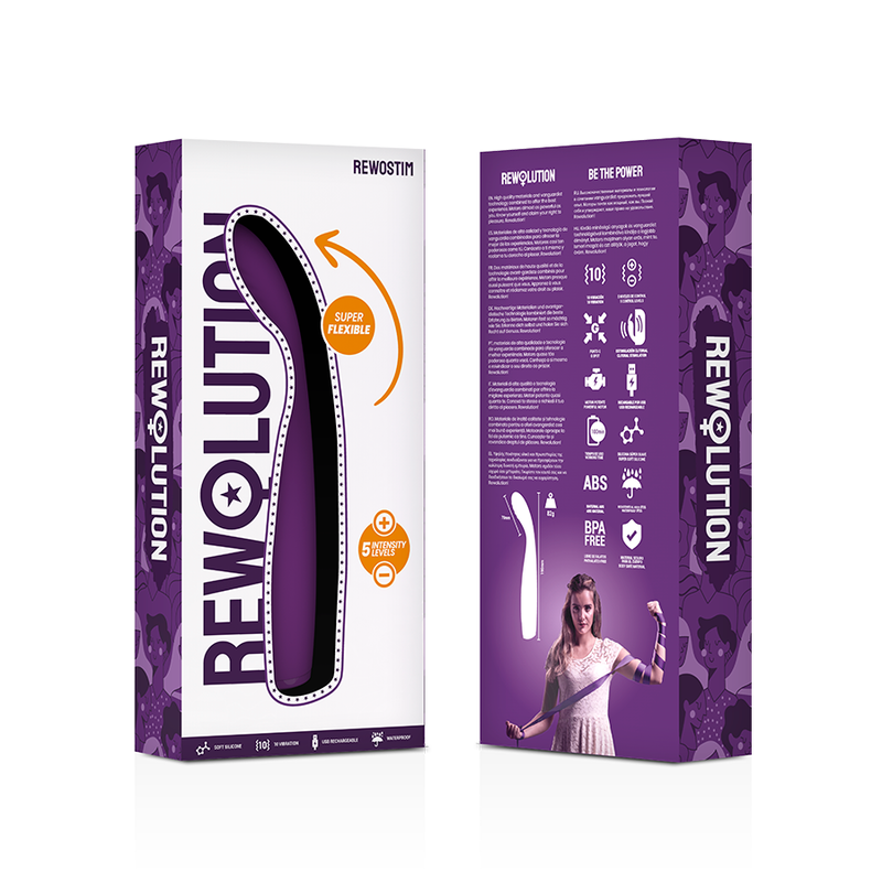 REWOLUTION - REWOSTIM VIBRADOR FLEXIBLE REWOLUTION