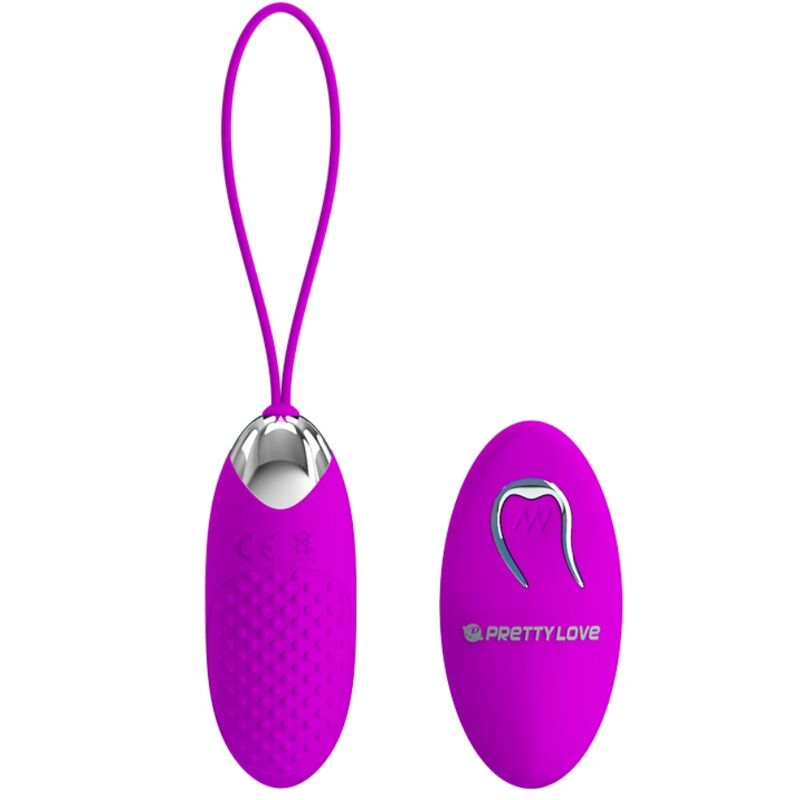 PRETTY LOVE - JOANNA HUEVO VIBRADOR CONTROL REMOTO 12 MODOS PRETTY LOVE SMART
