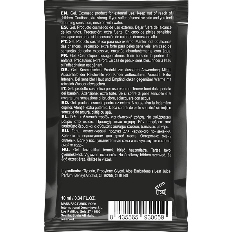 COQUETTE CHIC DESIRE - POCKET CHRONOS DELAY GEL RETARDANTE PARA ÉL 10 ML COQUETTE COSMETICS