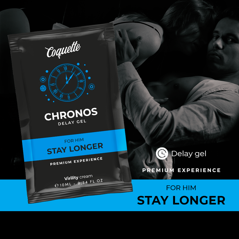 COQUETTE CHIC DESIRE - POCKET CHRONOS DELAY GEL RETARDANTE PARA ÉL 10 ML COQUETTE COSMETICS
