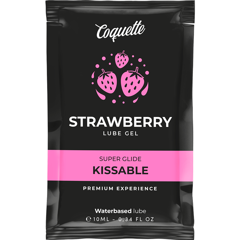 COQUETTE CHIC DESIRE - POCKET LUBRICANTE KISSABLE BASE AGUA FRESA 10 ML COQUETTE COSMETICS