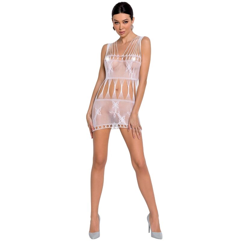 PASSION - WOMAN BS090 BODYSTOCKING BLANCO TALLA ÚNICA PASSION WOMAN