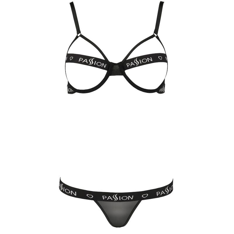 PASSION - KYOUKA SET DOS PIEZAS NEGRO S/M PASSION WOMAN SETS