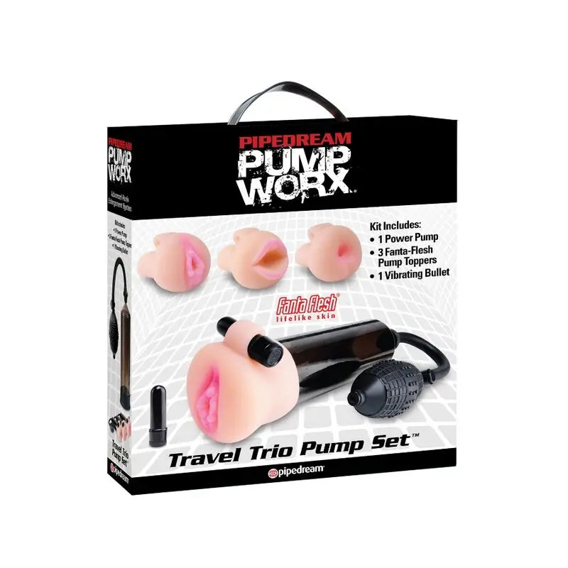 PUMP WORX - BOMBA DE SUCCIÓN CON MASTURBADOR PUMP WORX