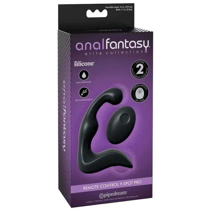 ANAL FANTASY ELITE COLLECTION - MASAJEADOR PROSTÁTICO PRO REMOTO ANAL FANTASY ELITE COLLECTION