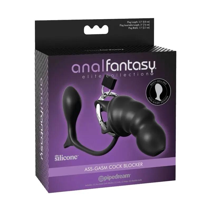ANAL FANTASY ELITE COLLECTION - ASS-GASM COCK BLOCKER ANAL FANTASY ELITE COLLECTION