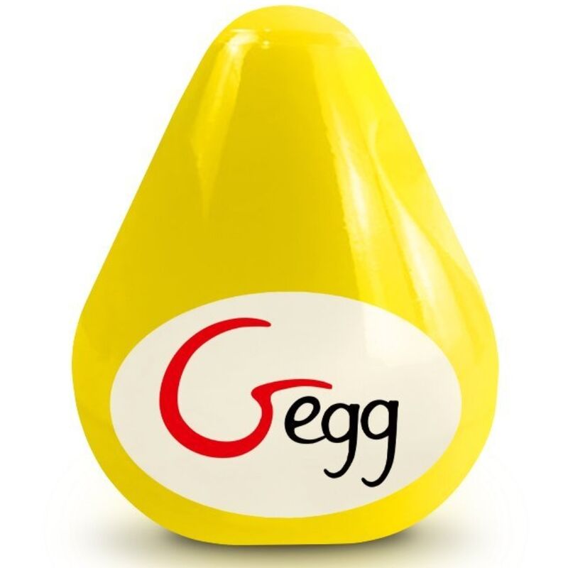 G-VIBE - HUEVO MASTURBADOR TEXTURADO REUTILIZABLE AMARILLO G-VIBE