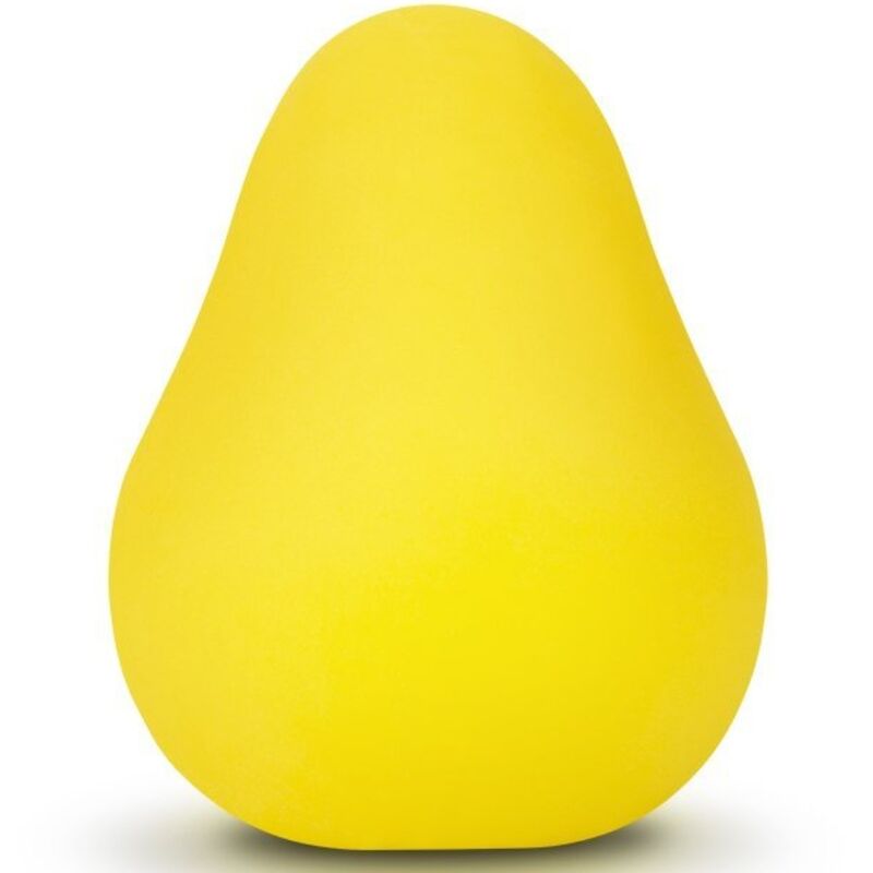 G-VIBE - HUEVO MASTURBADOR TEXTURADO REUTILIZABLE AMARILLO G-VIBE