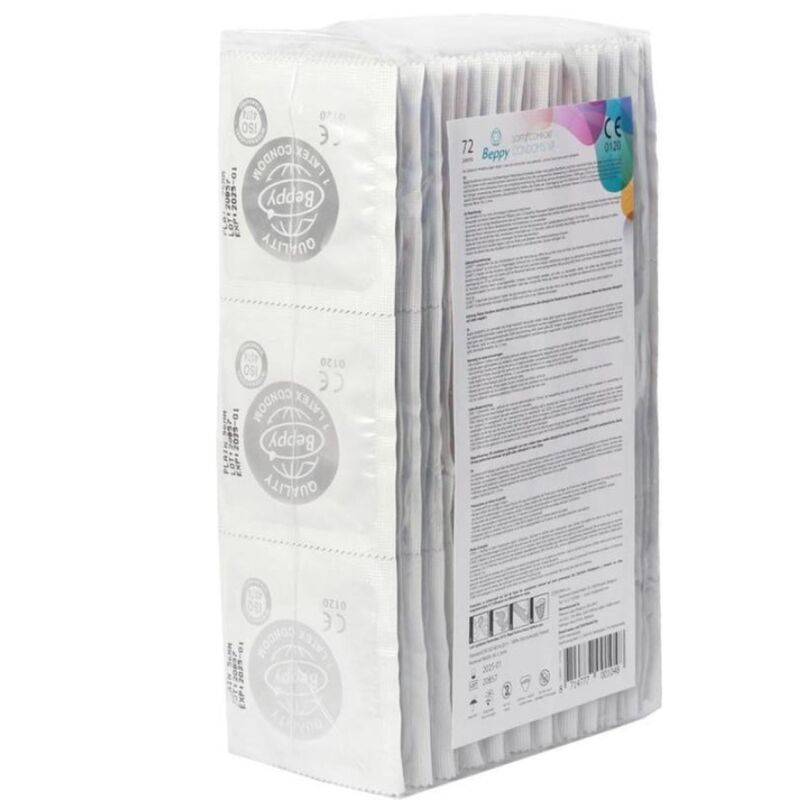 BEPPY - PRESERVATIVOS NATURALES 72 UNITS BEPPY