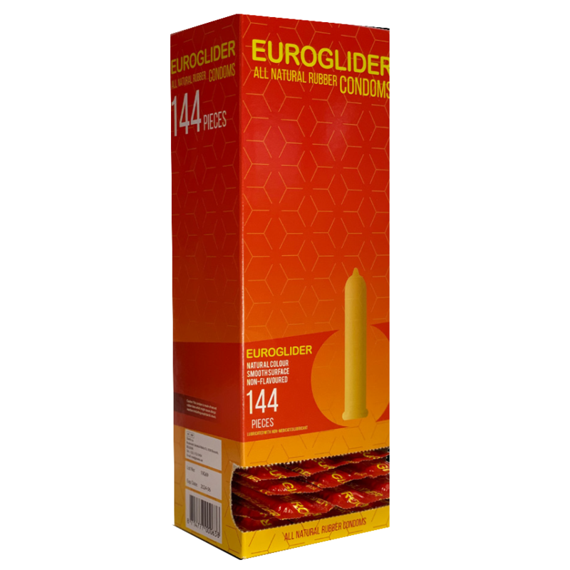 EUROGLIDER - CONDONES 144 UNIDADES EUROGLIDER