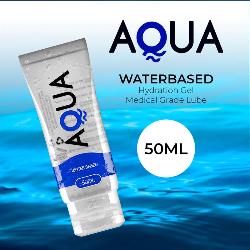 AQUA QUALITY - LUBRICANTE BASE DE AGUA 50 ML AQUA QUALITY