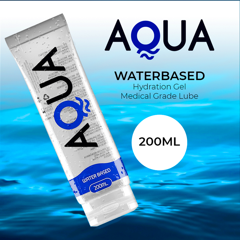AQUA QUALITY - LUBRICANTE BASE DE AGUA 200 ML AQUA QUALITY