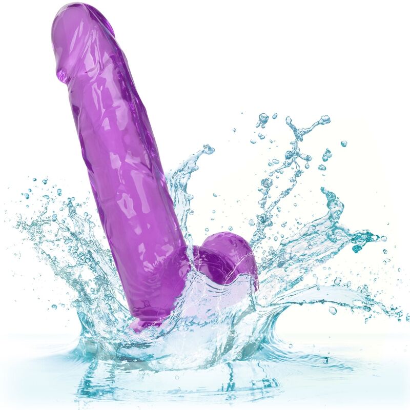 CALEXOTICS - SIZE QUEEN DILDO LILA 15.3 CM CALEXOTICS