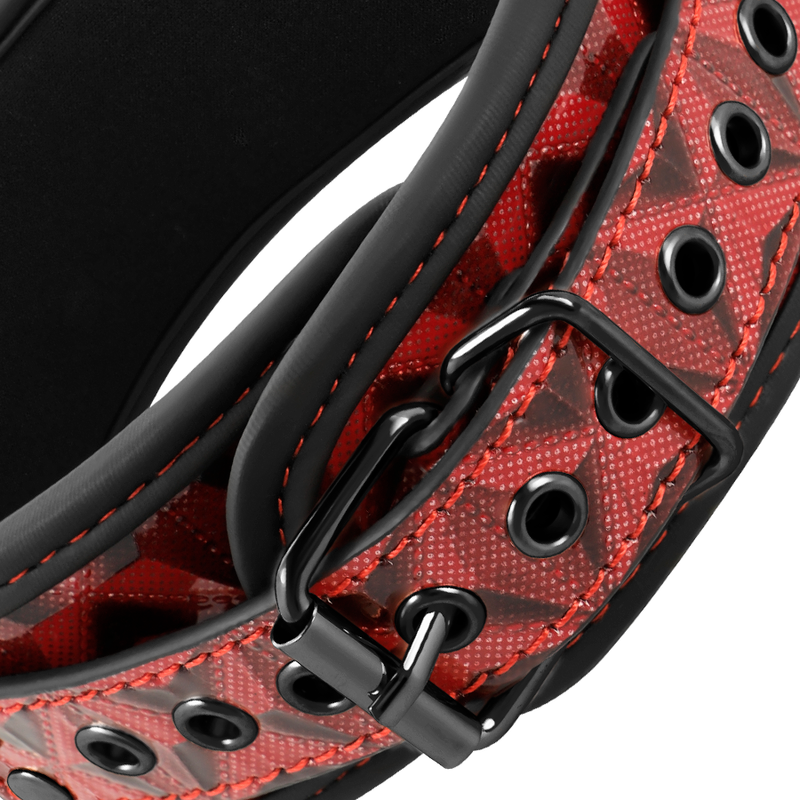 BEGME - RED EDITION COLLAR CUERO VEGANO CON FORRO DE NEOPRENO BEGME RED EDITION