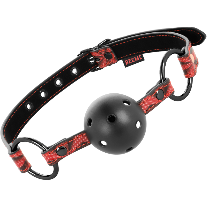 BEGME - RED EDITION MORDAZA CUERO VEGANO BEGME RED EDITION