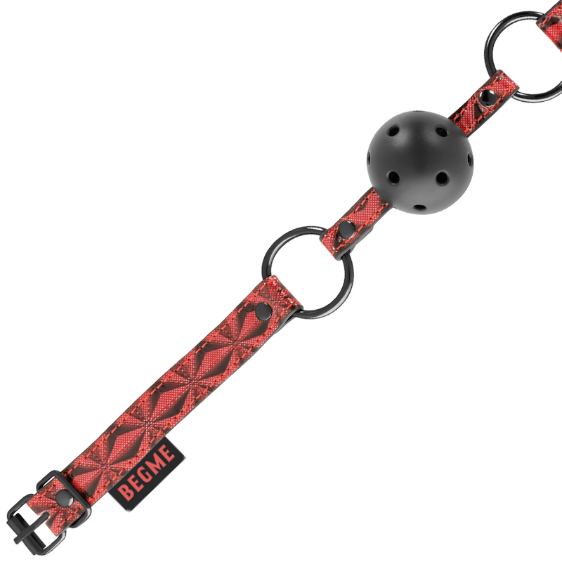 BEGME - RED EDITION MORDAZA CUERO VEGANO BEGME RED EDITION