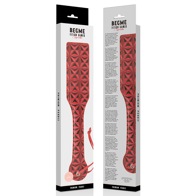 BEGME - RED EDITION PALA LEATHER VEGANO BEGME RED EDITION