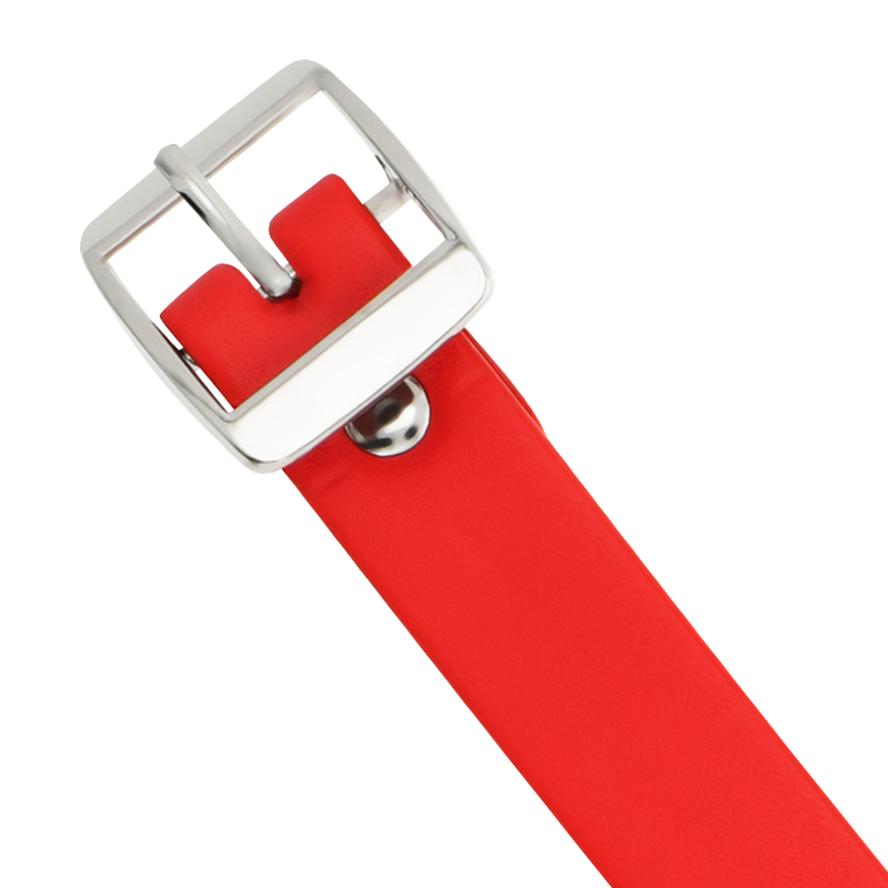 COQUETTE CHIC DESIRE - COLLAR CUERO VEGANO ROJO ACCESORIO WOMAN FETISH COQUETTE ACCESSORIES