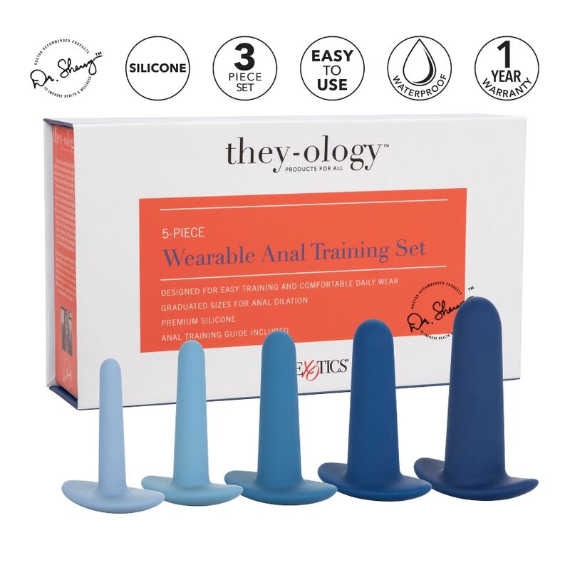 CALEXOTICS - WEARABLE ANAL TRAINING SET 5 PIECES CALEXOTICS