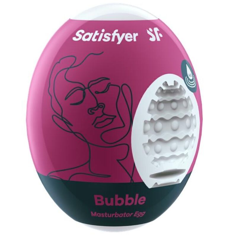 SATISFYER - BUBBLE HUEVO MASTURBADOR SATISFYER EGGS