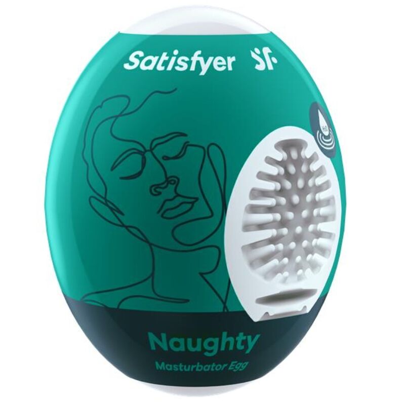 SATISFYER - NAUGHTY HUEVO MASTURBADOR SATISFYER EGGS