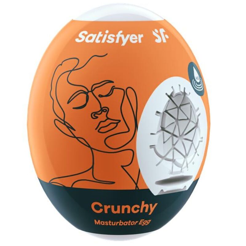 SATISFYER - CRUNCHY HUEVO MASTURBADOR SATISFYER EGGS