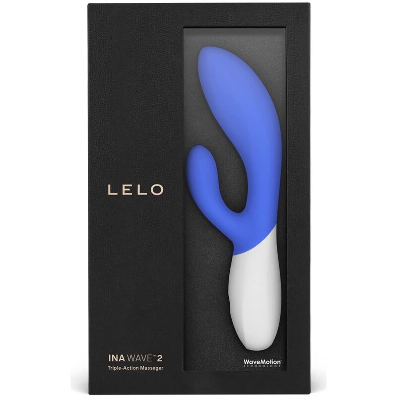 LELO - INA WAVE 2 VBRADOR LUJO MOVIMIENTO ESPECIAL AZUL LELO