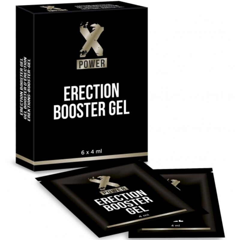 XPOWER - ERECTION BOOSTER GEL POTENCIADOR ERECCION 6 X 4 ML XPOWER