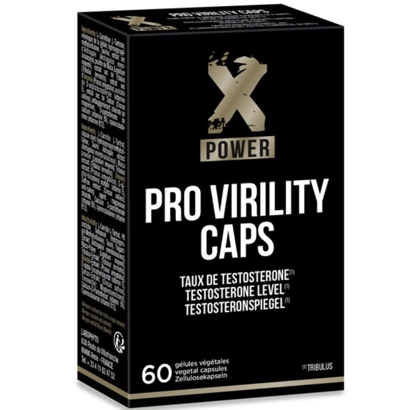 XPOWER - PRO VIRILITY CAPSULAS VITALIDAD Y VIRILIDAD 60 UNIDADES XPOWER
