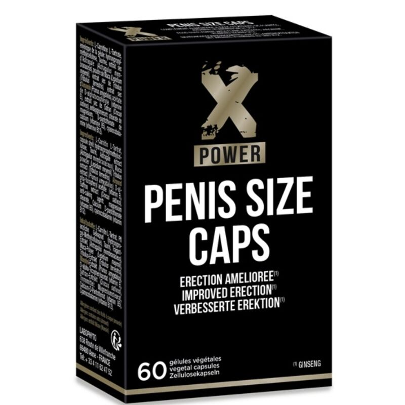 XPOWER - PENIS SIZE CAPS MEJORA DE LA ERECCIÓN 60 CAP XPOWER