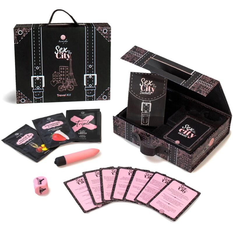 SECRETPLAY - SEX IN THE CITY TRAVEL KIT (ES/EN/DE/FR/NL/PT) SECRETPLAY 100% GAMES