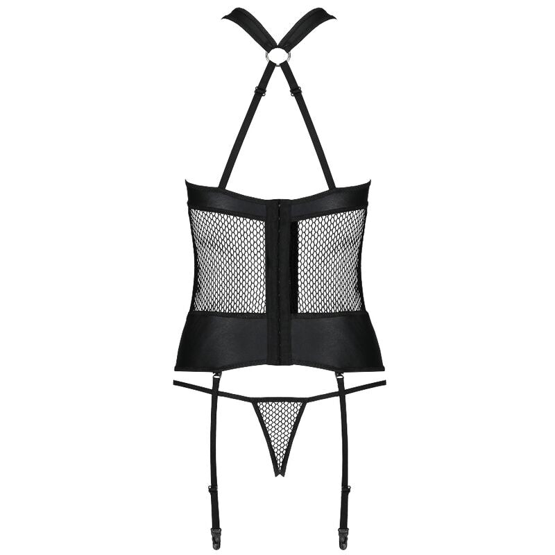 PASSION - AMANDA CORSET CUERO ECOLOGICO S/M PASSION WOMAN