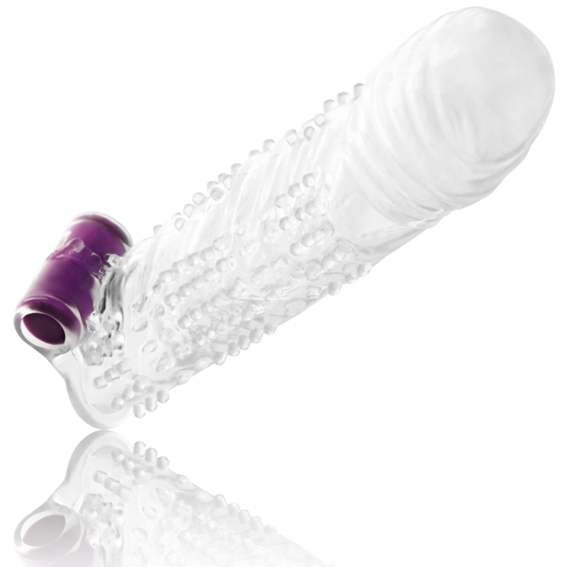 OHMAMA - FUNDA PENE TEXTURADA CON BALA VIBRADORA OHMAMA