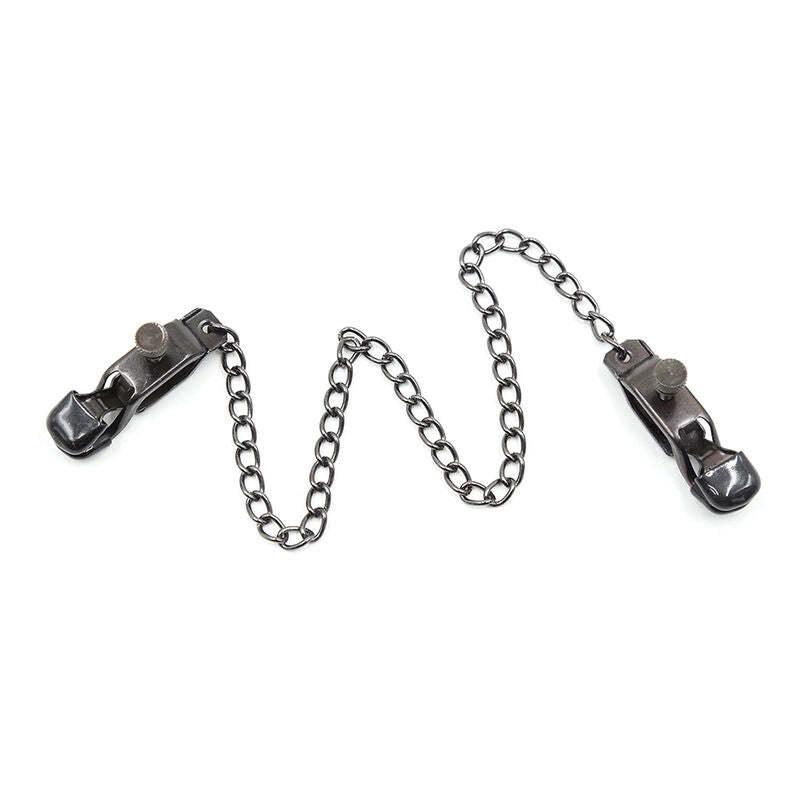 OHMAMA FETISH - PINZAS METAL CON CADENA NEGRO OHMAMA FETISH