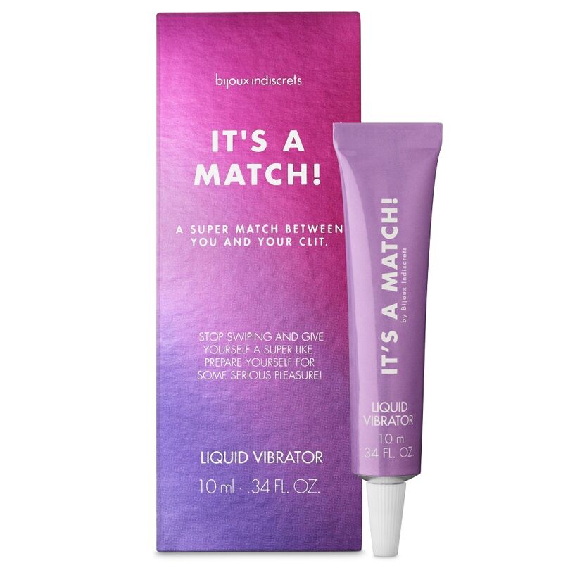 BIJOUX - ITS A MATCH VIBRADOR LIQUIDO 10 ML BIJOUX LOVE COSMETIQUES